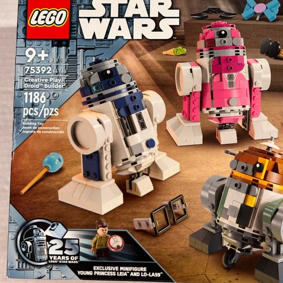 LEGO Star Wars Creative Play Droid Builder 75392 w/ Princess Leia Mini Figure - Picture 2 of 11